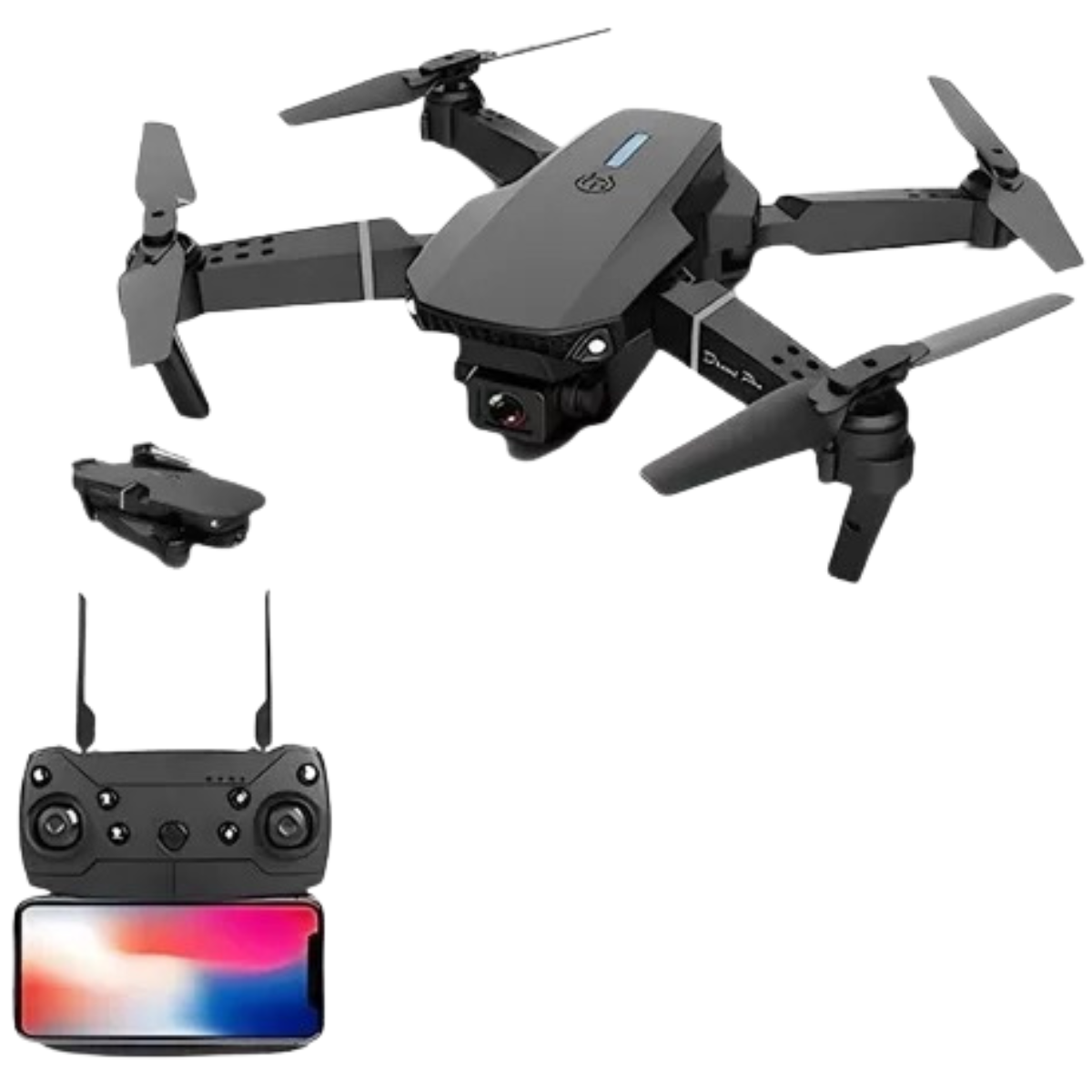 DRON E88: La Guía Completa para Elegir el Mejor Dron en Onlineshoppingcenterg. ¿Qué es el DRON E88 y por qué es tan popular? El DRON E88 es uno de los drones más buscados hoy en día, ideal tanto para principiantes como para aficionados que desean explorar el mundo de los vuelos aéreos y la fotografía. En Onlineshoppingcenterg, encontrarás el DRON E88 en su versión estándar y en la versión mejorada DRONE E88 Pro 4K, que ofrece características avanzadas para capturar imágenes de alta calidad.  Características Destacadas del DRON E88 El Drone E88 es conocido por su versatilidad y fácil manejo. A continuación, te explicamos algunas de sus características más importantes:  Cámara 4K Ultra HD: La versión DRONE E88 Pro 4K te permite capturar imágenes con una calidad sorprendente, perfectas para tus aventuras al aire libre. Sistema de Estabilización: Este drone tiene un sistema de estabilización que permite vuelos estables, incluso para aquellos que están comenzando en el mundo de los drones. Modos de Vuelo Inteligente: El Drone E88 incluye funciones como el modo sin cabeza, retorno a casa automático, y ajuste de altitud para vuelos más seguros y fáciles. Altura Máxima del Drone E88: Este drone puede alcanzar alturas considerables, ideales para capturar vistas panorámicas. ¿Cómo Usar el DRON E88? Si eres nuevo en el uso de drones, aquí te dejo algunos consejos para comenzar a volar tu Drone E88 de manera segura:  Carga la Batería: Antes de comenzar, asegúrate de que la batería esté completamente cargada para evitar accidentes a mitad del vuelo. Conéctalo a tu Teléfono: Usa la conexión WiFi del Drone E88 para sincronizarlo con tu dispositivo móvil y controlar la cámara en tiempo real. Calibra el Dron: Asegúrate de calibrar el drone antes de despegar para tener un vuelo estable. Comienza con Vuelo Bajo: Practica con vuelos a baja altura para acostumbrarte a los controles. Explora Todas las Funciones: Prueba modos de vuelo, como el modo sin cabeza o el ajuste de altitud, para entender mejor el comportamiento del drone. Diferencias Entre el DRON E88 y el DRONE E88 PRO En Onlineshoppingcenterg, ofrecemos tanto el Dron E88 estándar como el Drone E88 Pro. La principal diferencia radica en la calidad de la cámara y algunas características adicionales:  Drone E88 Pro 4K: Esta versión incluye una cámara de mayor resolución y un sistema de estabilización mejorado. Tiempo de Vuelo Mejorado: El Drone E88 Pro ofrece un tiempo de vuelo ligeramente superior gracias a una batería más eficiente. Mayor Alcance de Control: El alcance de control en la versión Pro es más amplio, permitiendo explorar áreas más grandes sin perder la señal.